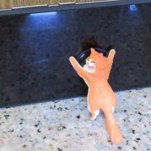 "Host Pick" CAT Cell Phone Stand Orange (F12) - Picture 2 of 4